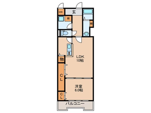 プリンスコート新高の物件間取画像